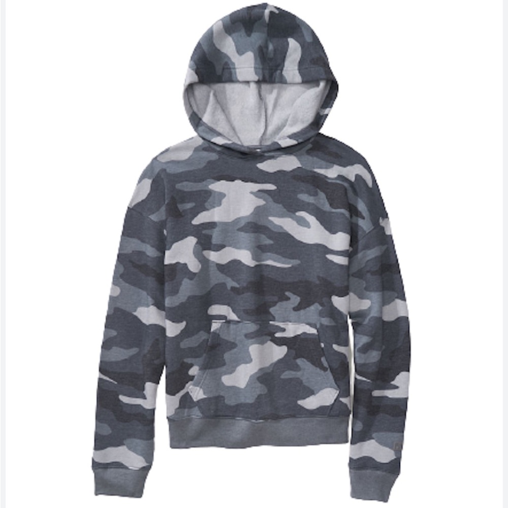 VS Pink Pullover gray camo